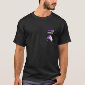 Codeine Rap Lean hoest siroop Paarse Drink T-shirt (Voorkant)