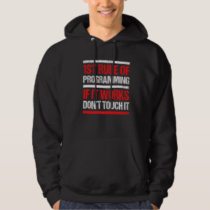 Codeprogrammeersoftware ontwikkelaar hoodie