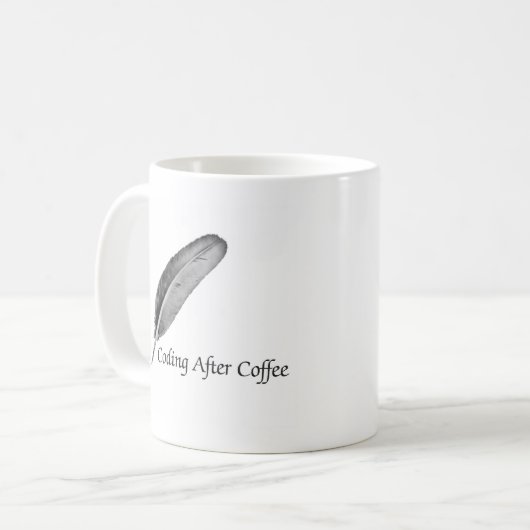 Coder après les programmeurs de café Mug (Devant gauche)
