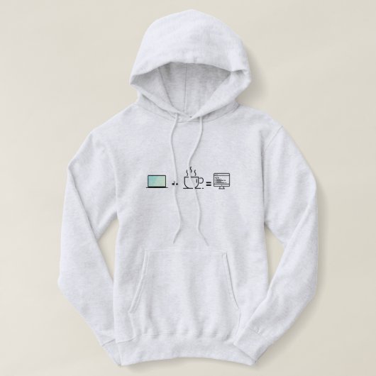coder hoodie (Design voorkant)