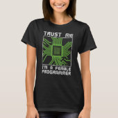 Coder Microchip Codering - Software Engineer Progr T-shirt (Voorkant)