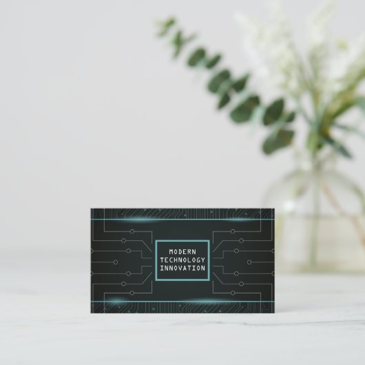 Coder | Programmeur | Carte de visite de carte de (Debout devant)