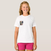 Coder Uil Computer Kinderen T-shirt (Voorkant volledig)
