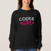 Coderaar Girl, Coding Software Computer Programmin Trui (Voorkant)