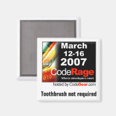 CodeRage Magnet (Recto/Verso)