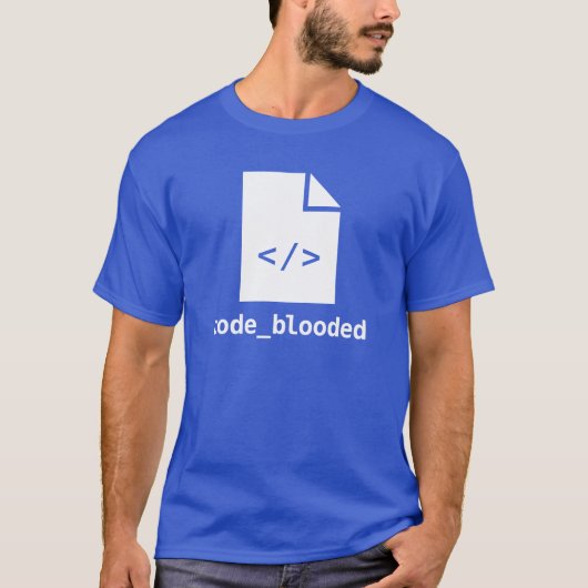 Coderend shirt voor coderende programmeurs (Voorkant)