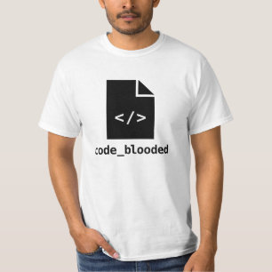 Coderend shirt voor coderende programmeurs