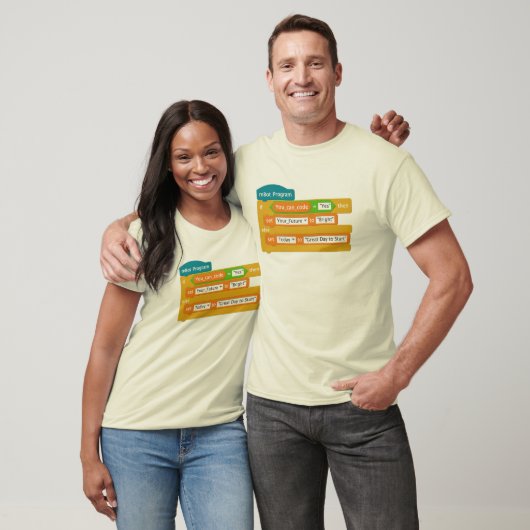 Codering = Bright Future T-shirt (Unisex)