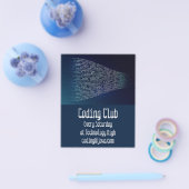 Codering Club Codekamp voor kinderen Flyer (Enkel)