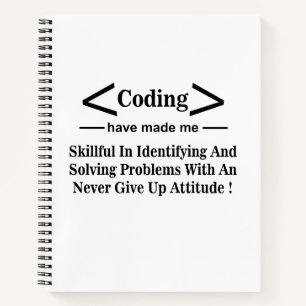 Codering Coder Ontwikkelaar Programmeur Codering Notitieboek
