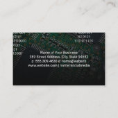 Codering | Computer Microchip-processor Visitekaartje (Achterkant)