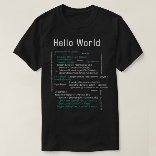 Codering Computer Scientist Software Ontwikkelaar T-shirt (Design voorkant)