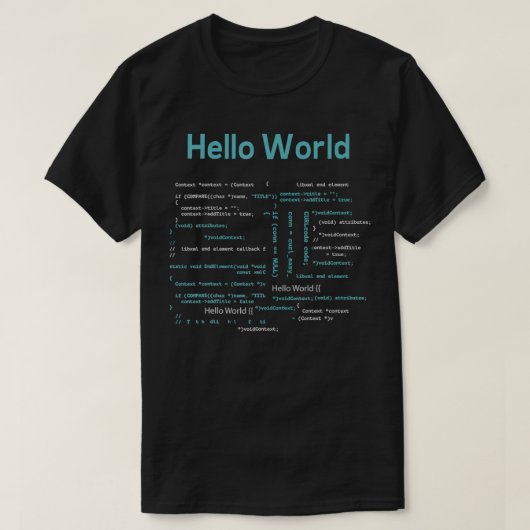 Codering Computer Scientist Software Ontwikkelaar T-shirt (Design voorkant)