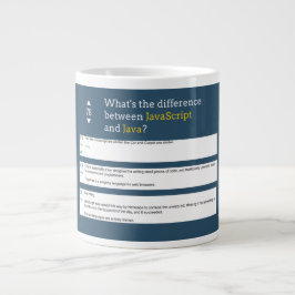 Codering - Javascript versus Java Extra Grote Beker