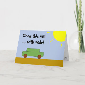 Codering Kaart voor kinderen (JavaScript programma