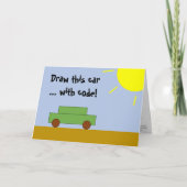 Codering Kaart voor kinderen (JavaScript programma (Voorkant)