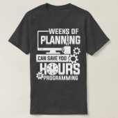 Codering programmeerprogramma Codeur Cadeaucode T-shirt (Design voorkant)