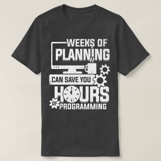 Codering programmeerprogramma Codeur Cadeaucode T-shirt (Design voorkant)