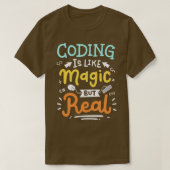Codering Programmeringscode T-shirt (Design voorkant)