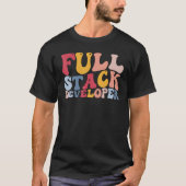 Codering Programming Coder Programmeur Full Stack T-shirt (Voorkant)
