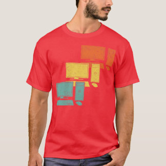 Codering van computerprogrammering t-shirt