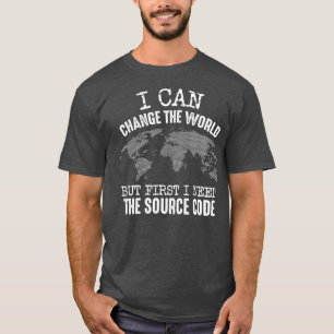 Codering van computersoftware-engineer t-shirt