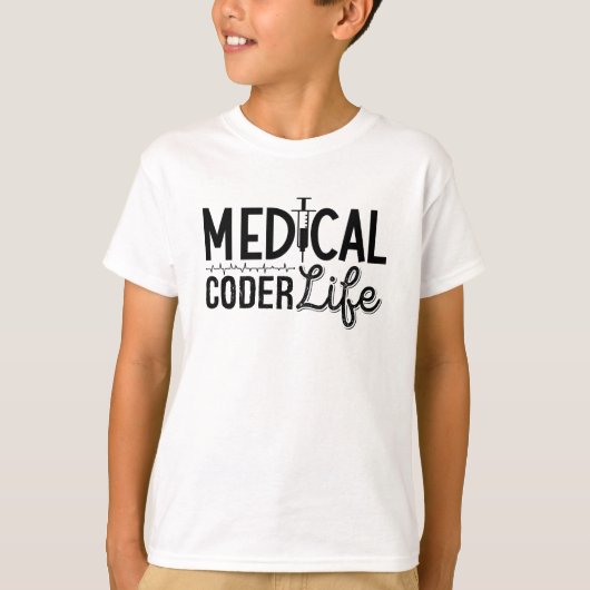 Codering van ICD-programma voor medisch assistent T-shirt (Voorkant)