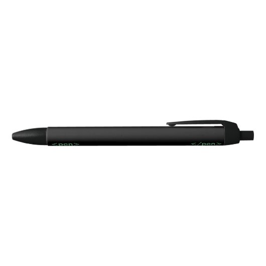 coderingspen zwarte inkt pen (Bovenkant)