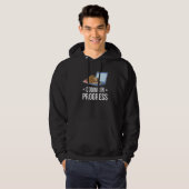 Coderingsprogramma Computer Nerd Hoodie (Voorkant volledig)