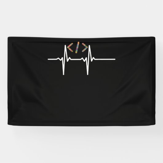 Coders Funny | Codering computersoftwareprogramma' Spandoek (Horizontaal)