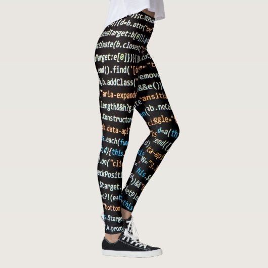 Coder's paradijs html coderende leggings (Rechts)