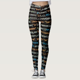 Coder's paradijs html coderende leggings