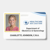 Codes de couleurs personnalisés Badge d'identifica (Avant)