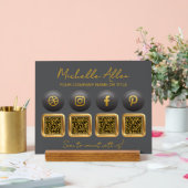 Codes QR des médias sociaux de l'entreprise (Mariage)