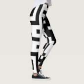 Codes QR Les leggings Carré funky disent "appelle- (Droite)
