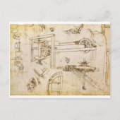 Codex Atlanticus Briefkaart (Voorkant)