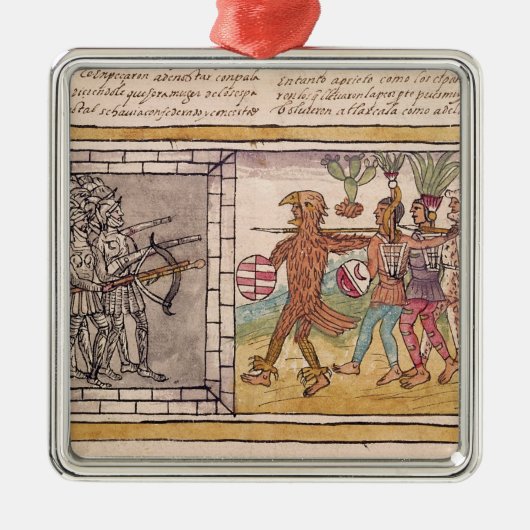 Codex Duran Metalen Ornament (Voorkant)