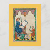 Codex Manesse Briefkaart (Voorkant)