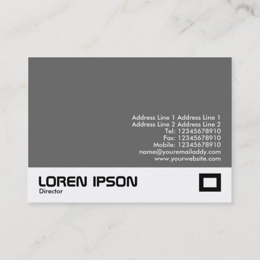 Codex Visitekaartje (Achterkant)