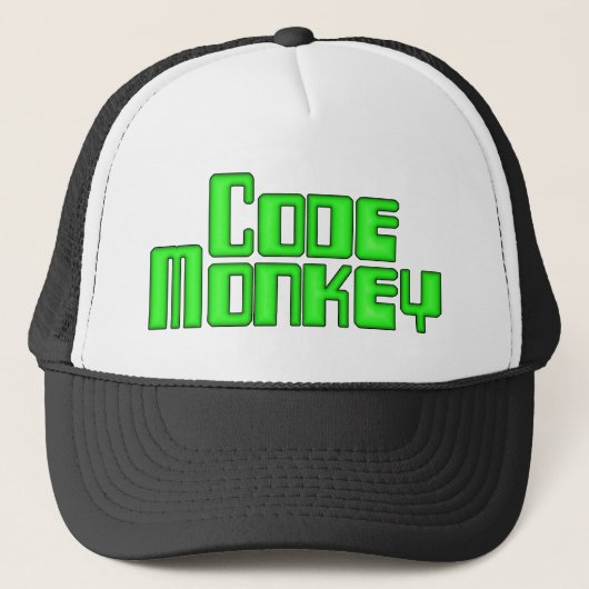 Codez le casquette de singe (Devant)