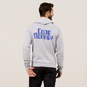 Codez le sweat - shirt à capuche de singe (le (Dos entier)