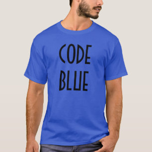 "Codez" le T-shirt bleu