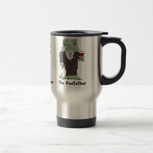 Codfather Travel Coffee Mug Reisbeker (Rechts)
