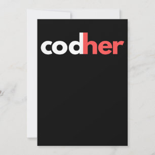 Codher Girl Programmer Women Stem Engineer Lovers Kaart