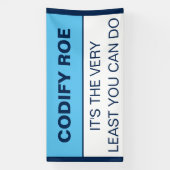 Codify Roe is het minste dat je het Congres kunt d Spandoek (Verticaal)