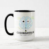 Coding Duo Mug Set for Programmers & coders Mok (Links)