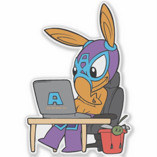 Coding Erron Sticker (Voorkant)