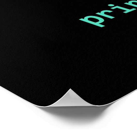 Coding Humor - Developer Logic and Tech Life Poster (Hoek)