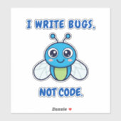 Coding Humor Sticker (Vel)