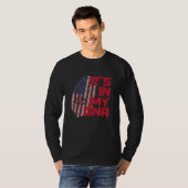 Coding In Dna Fingerprint American Patriot 4th of  T-shirt (Voorkant volledig)
